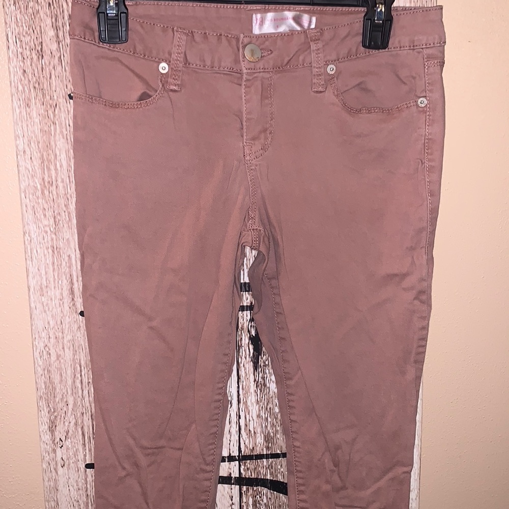 Sz 9 Light Pink Skinny Jean